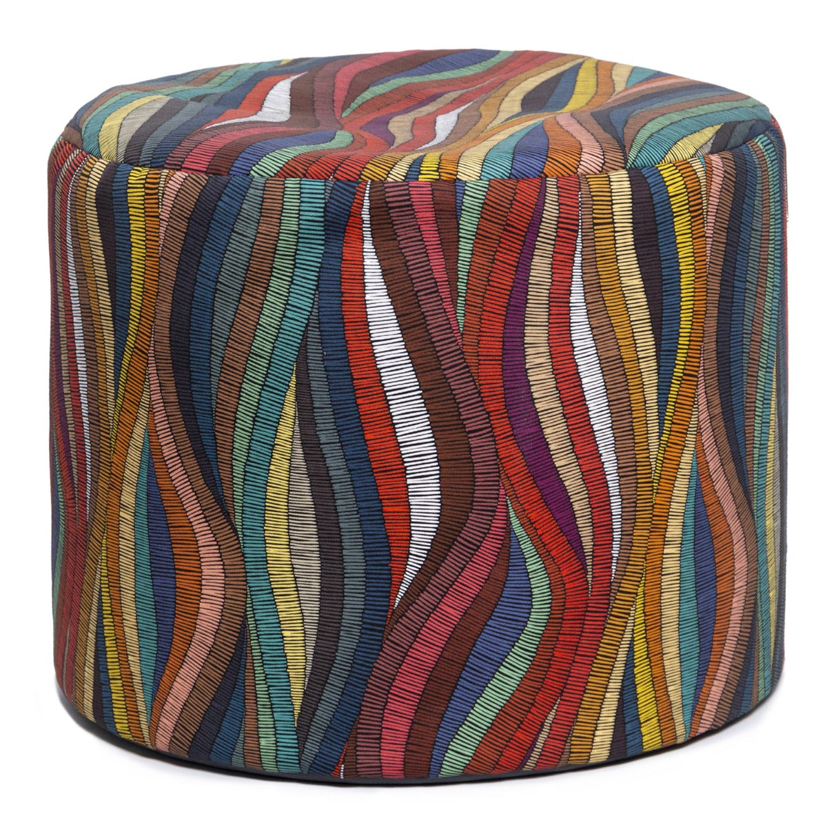 Spring Outdoor in Kenyan Ropes Patterned Outdoor Fabric