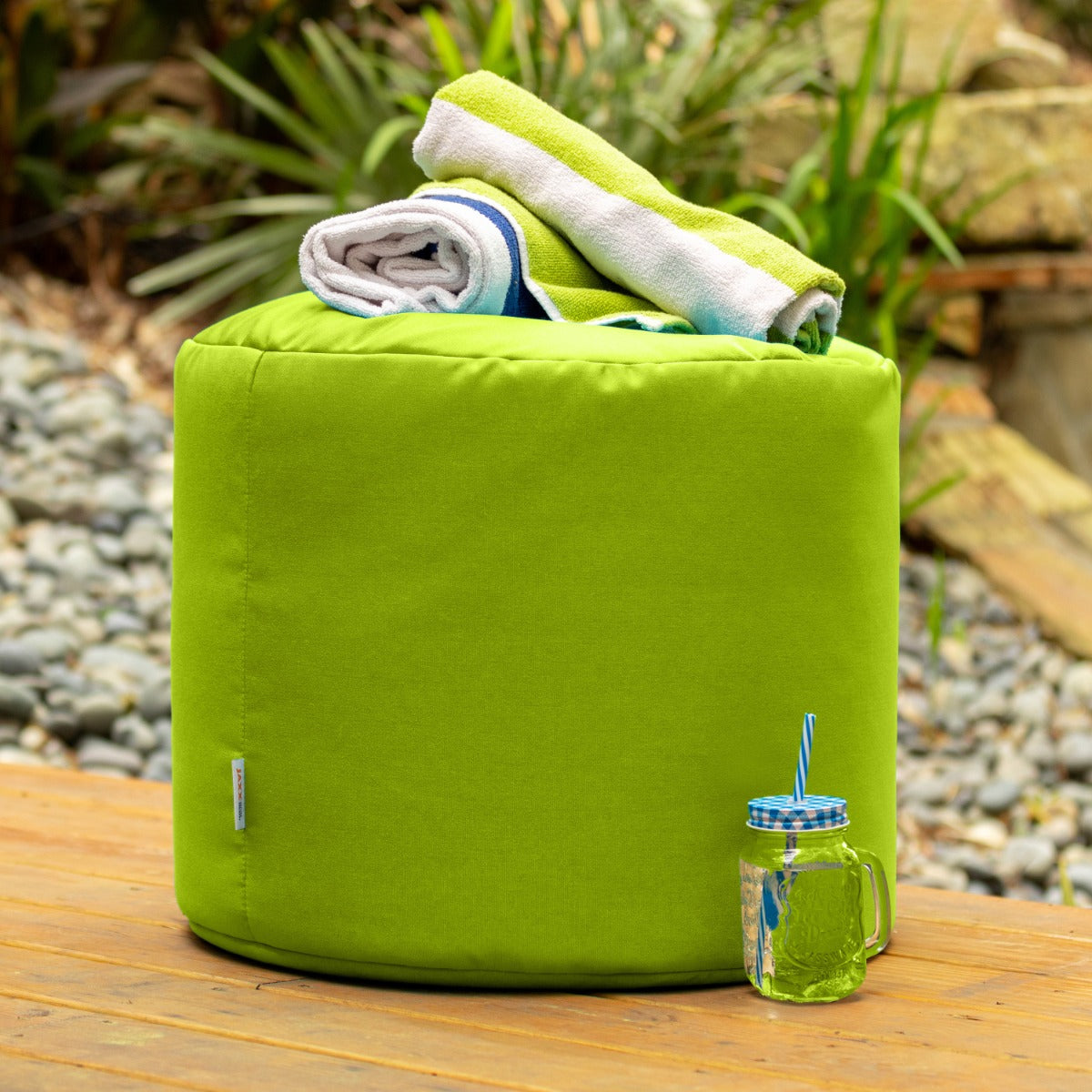 Spring Outdoor in Lime Sunbrella