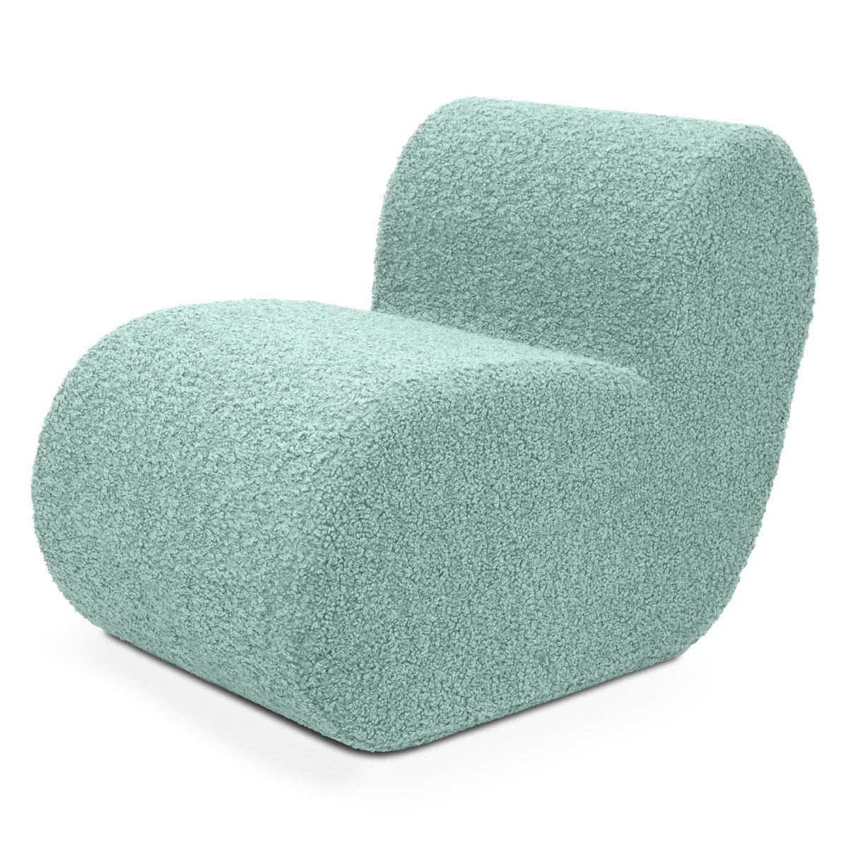 Toccoa Chair - Sherpa in mineral green