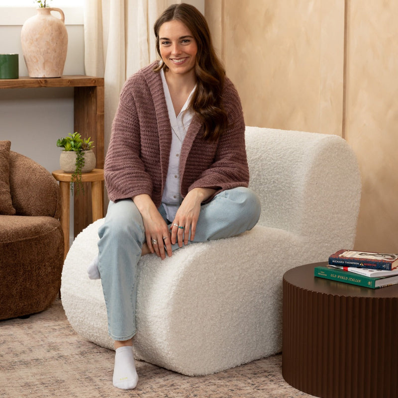 Toccoa in White Sherpa