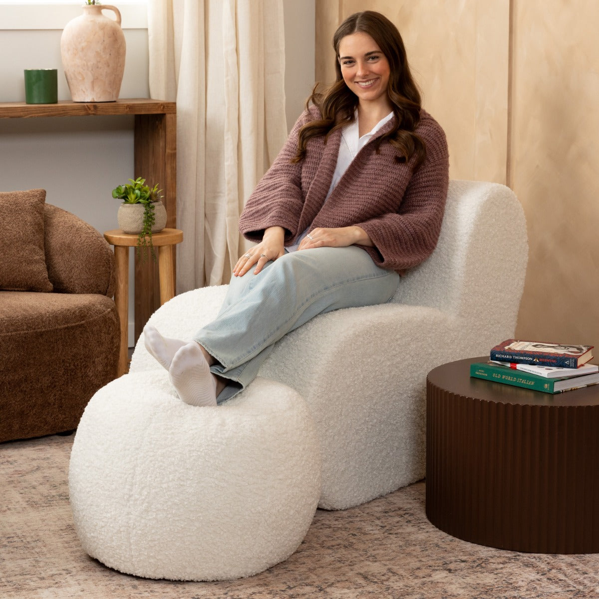 Toccoa in White Sherpa