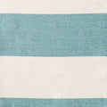 Turquoise Stripes Patterned Outdoor Fabric fabric swatch