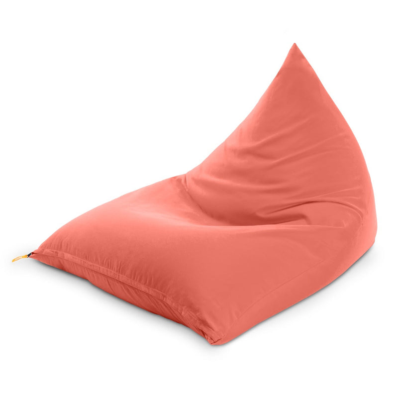 Twist outdoor chair flamingo red on white background