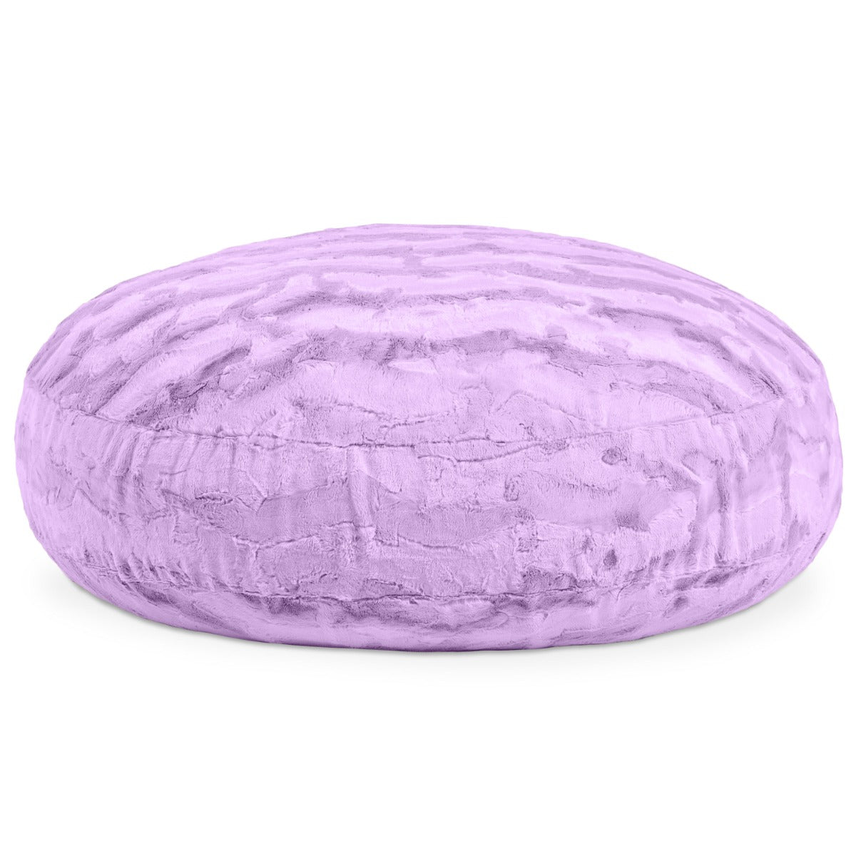 Cocoon 4 in Bellflower Purple Faux Fur