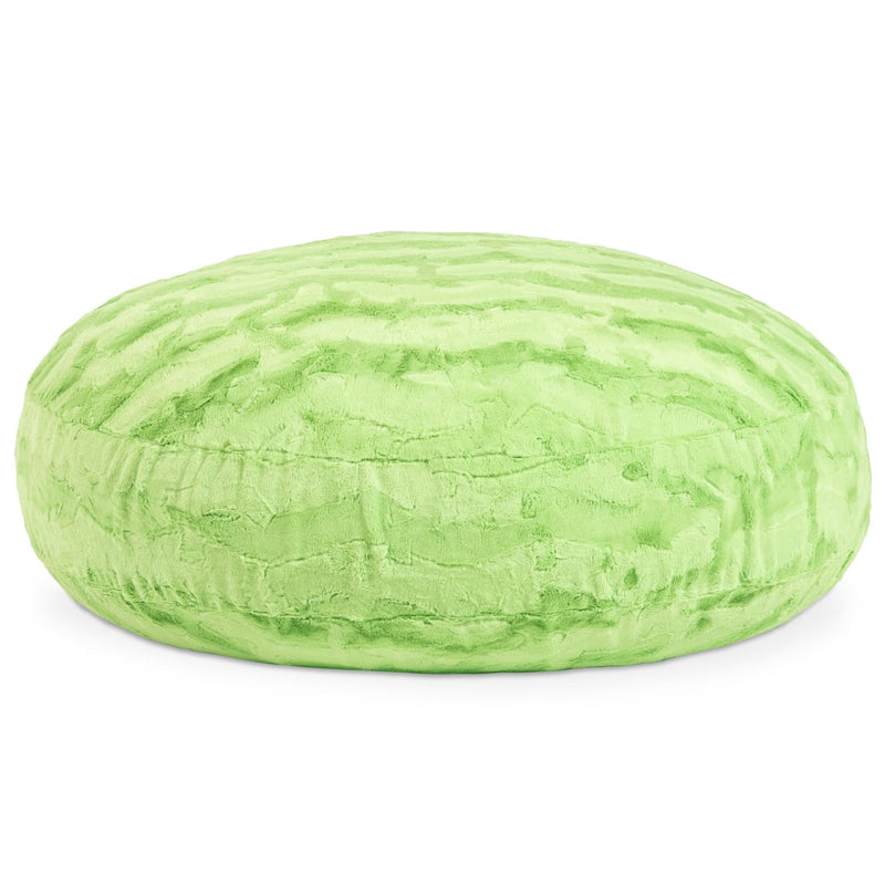 Cocoon 4 in Lime Faux Fur