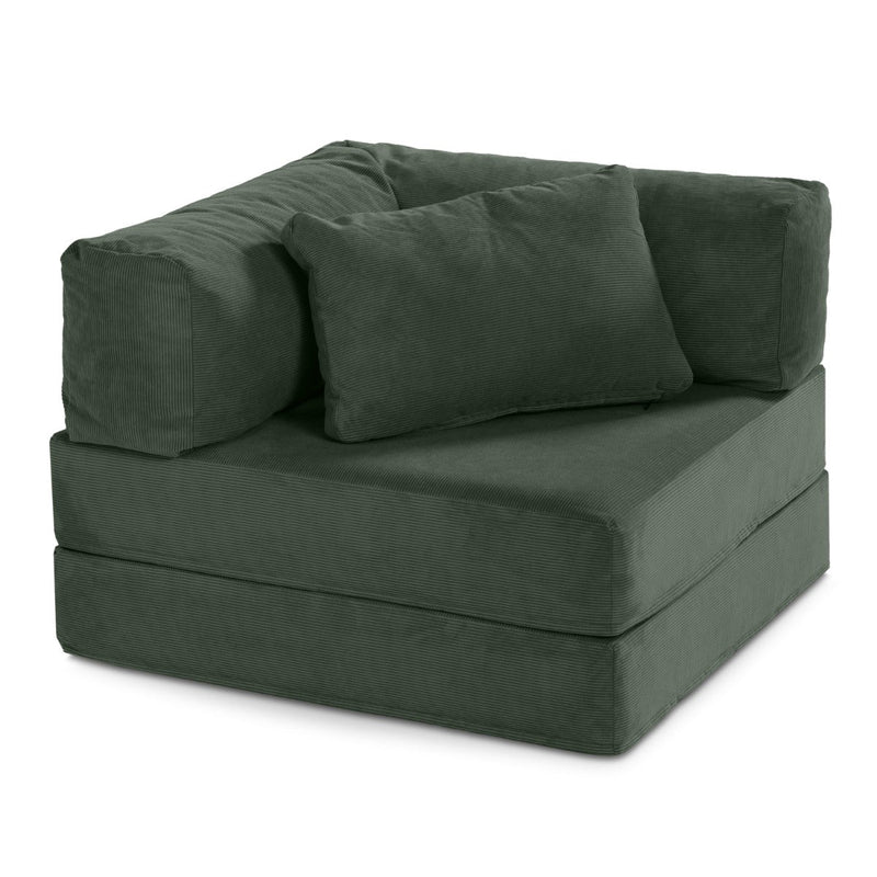 Unsofa® in Forest FibreGuard Pindrive Microvelvet