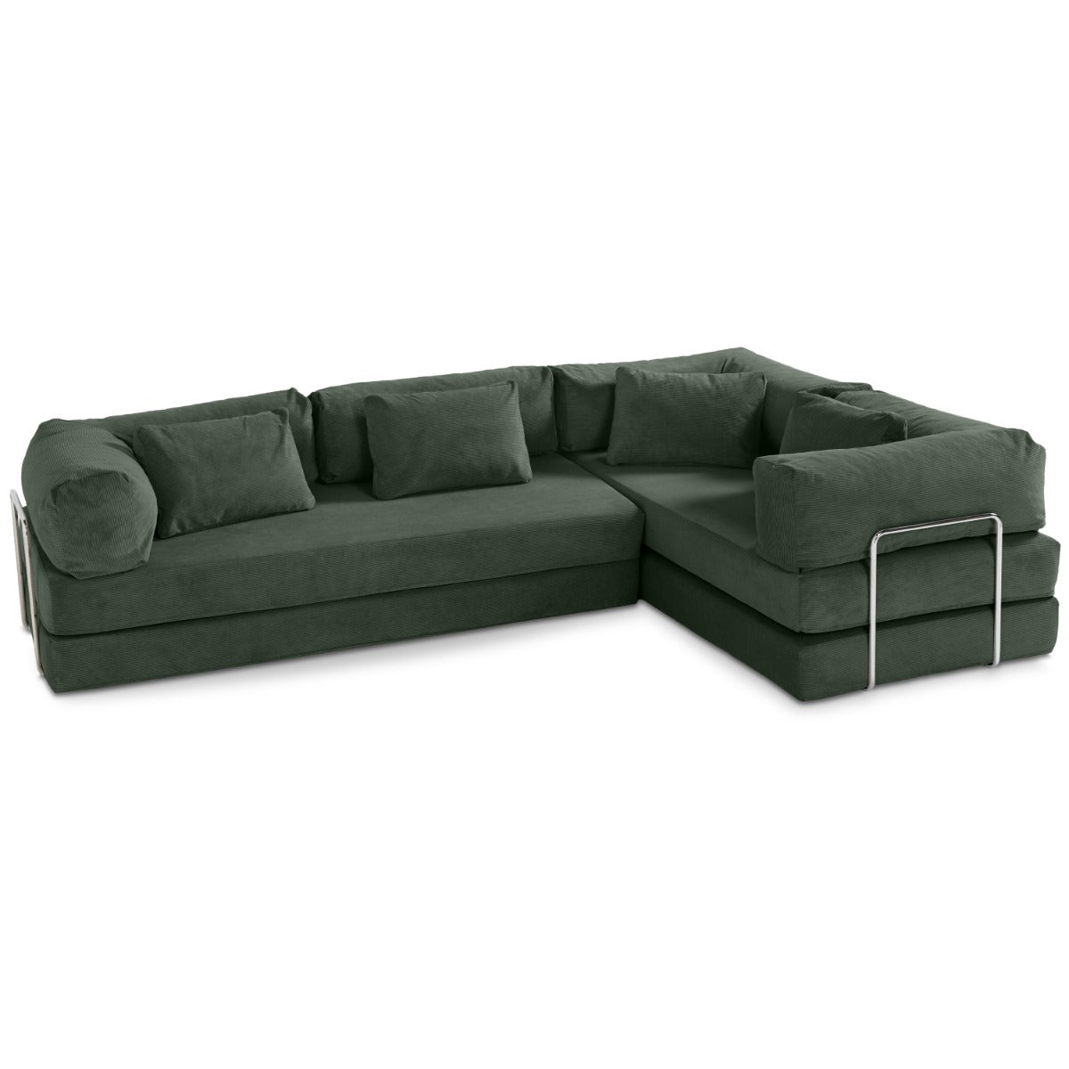 Unsofa® in Forest FibreGuard Pindrive Microvelvet