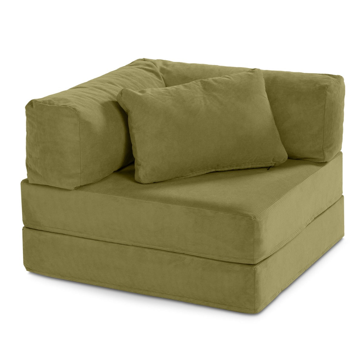 Unsofa® in Moss FibreGuard Pindrive Microvelvet