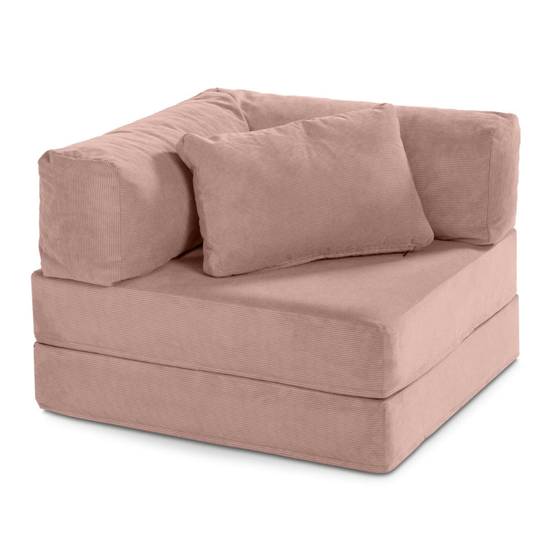 Unsofa® in Peony Pink FibreGuard Pindrive Microvelvet