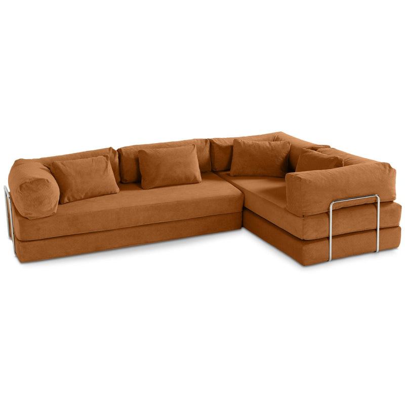Unsofa® in Spice FibreGuard Pindrive Microvelvet