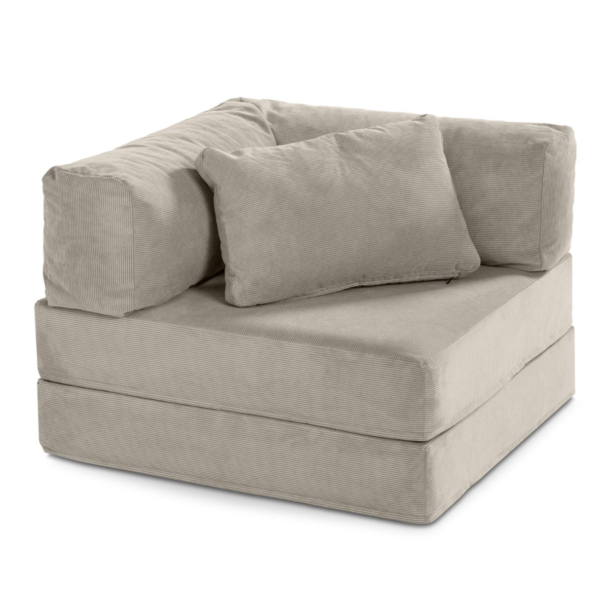 Unsofa® in Stucco FibreGuard Pindrive Microvelvet