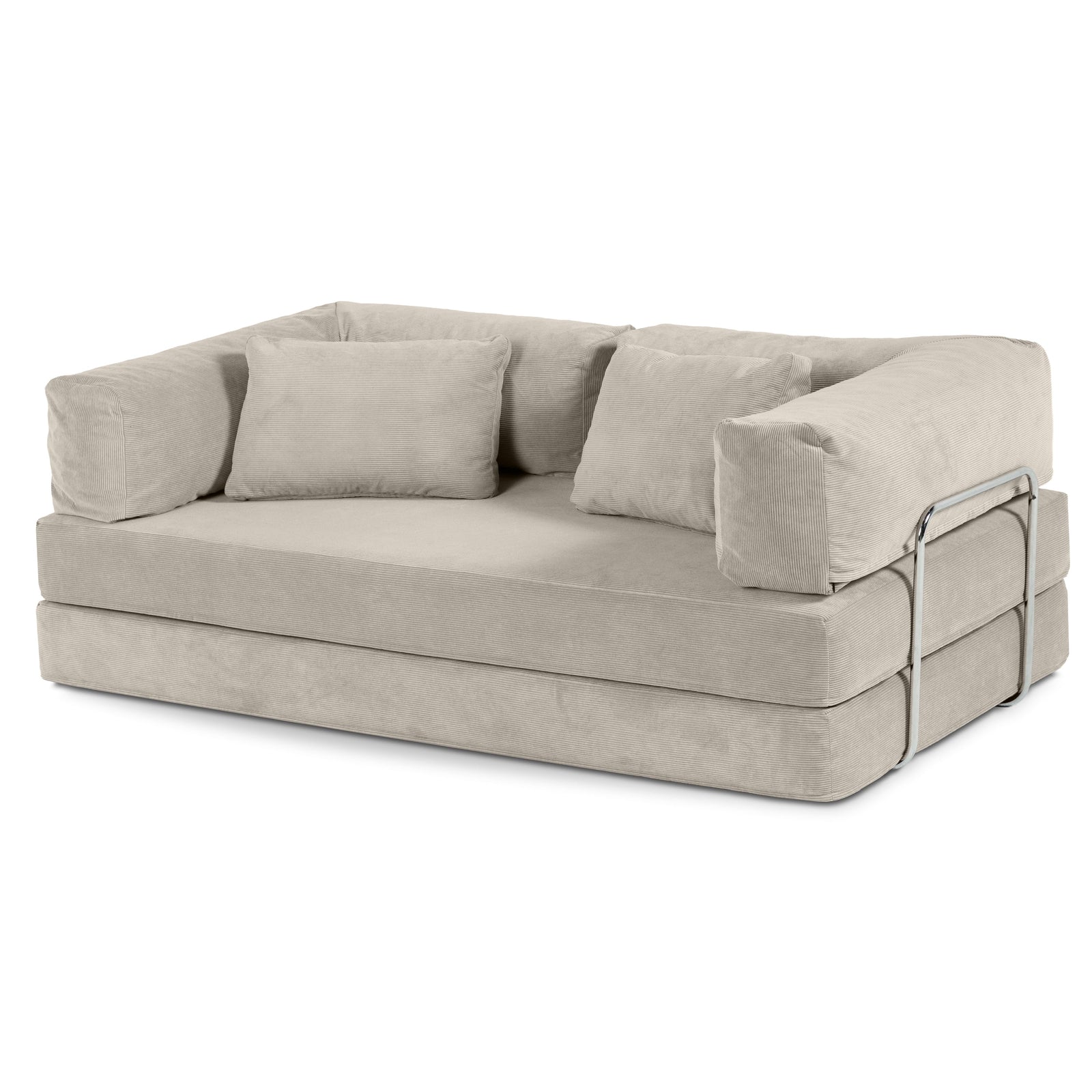 Unsofa® in Stucco FibreGuard Pindrive Microvelvet