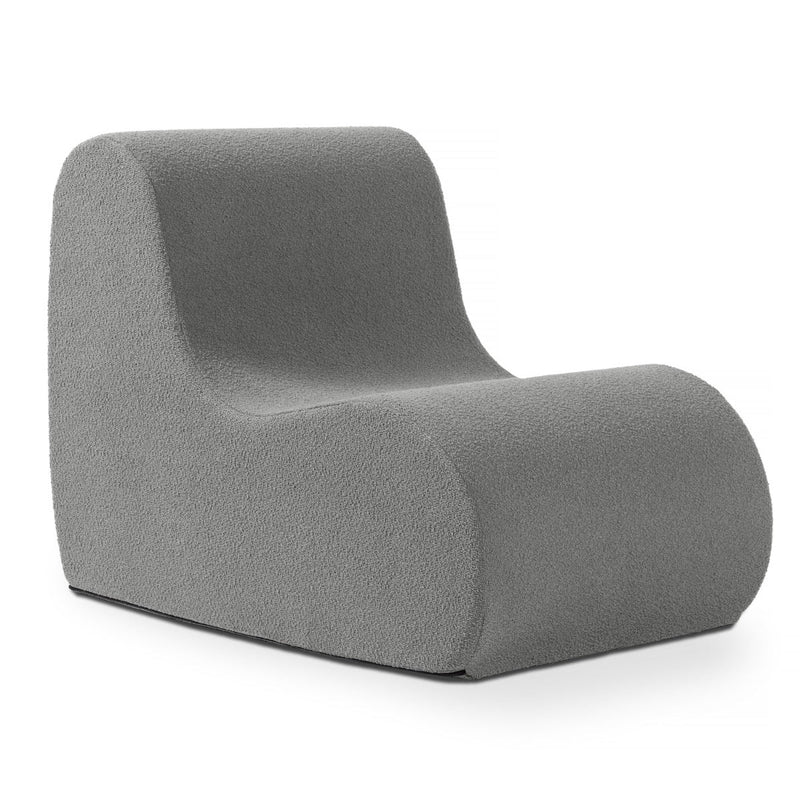 Uptown in Dark Gray Boucle