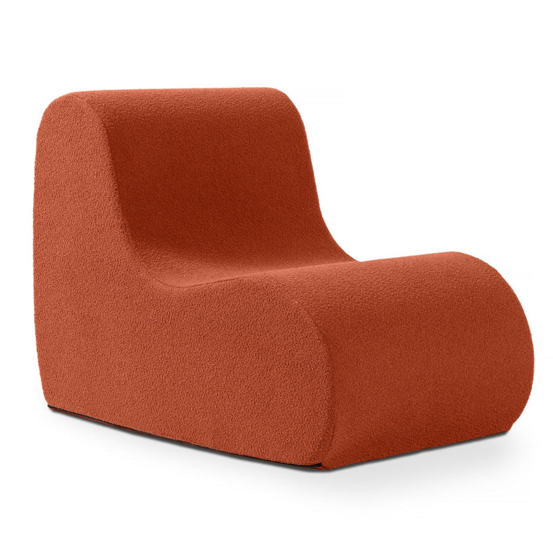 Uptown in Terra Cotta Boucle