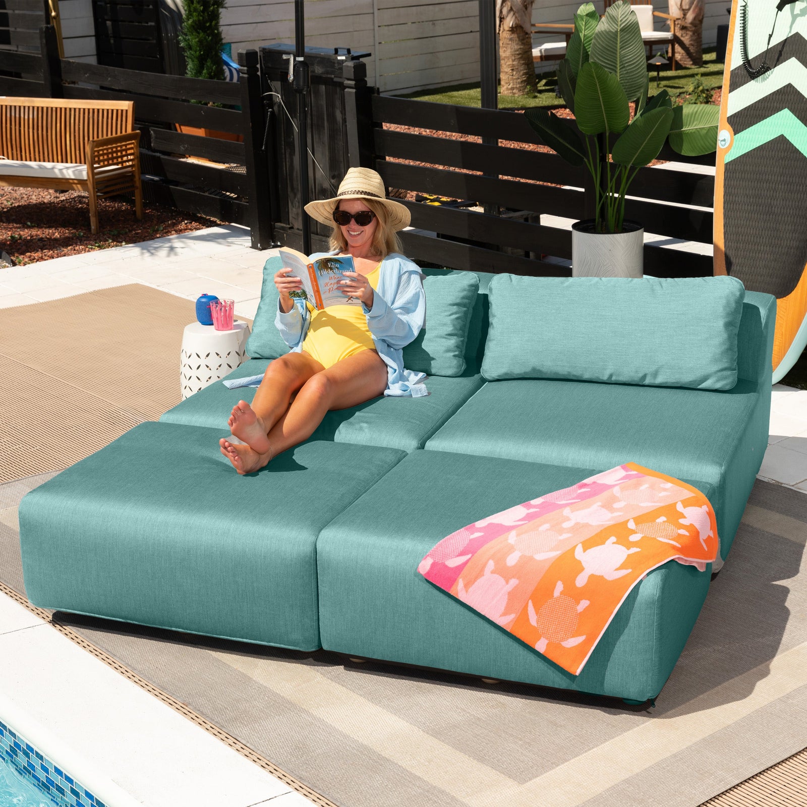 Vada Outdoor in Breeze Sunbrella