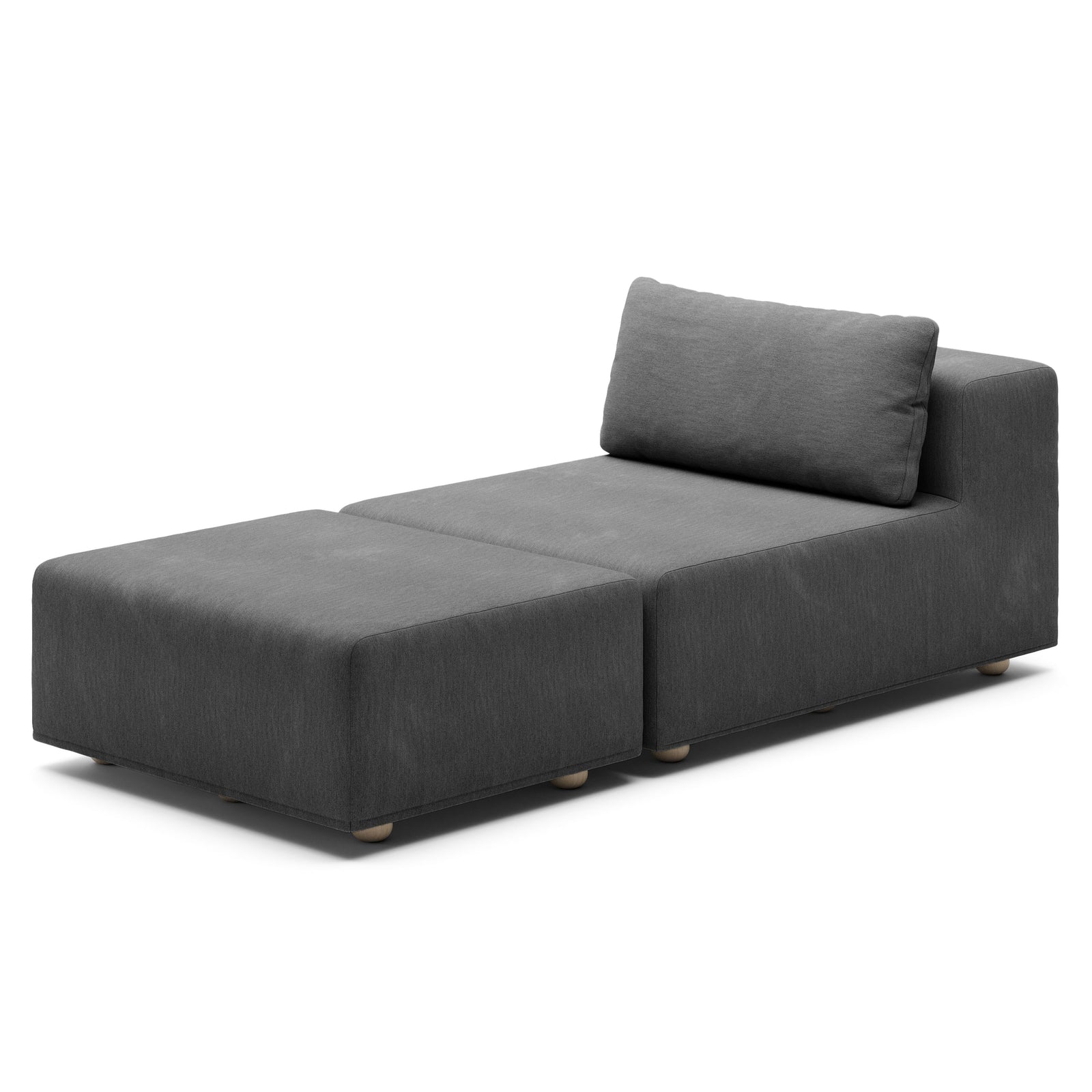 Vada Outdoor in Charcoal Sunbrella