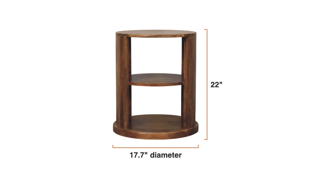 Ventura Round Side Table dimensions