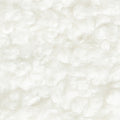White Sherpa fabric swatch
