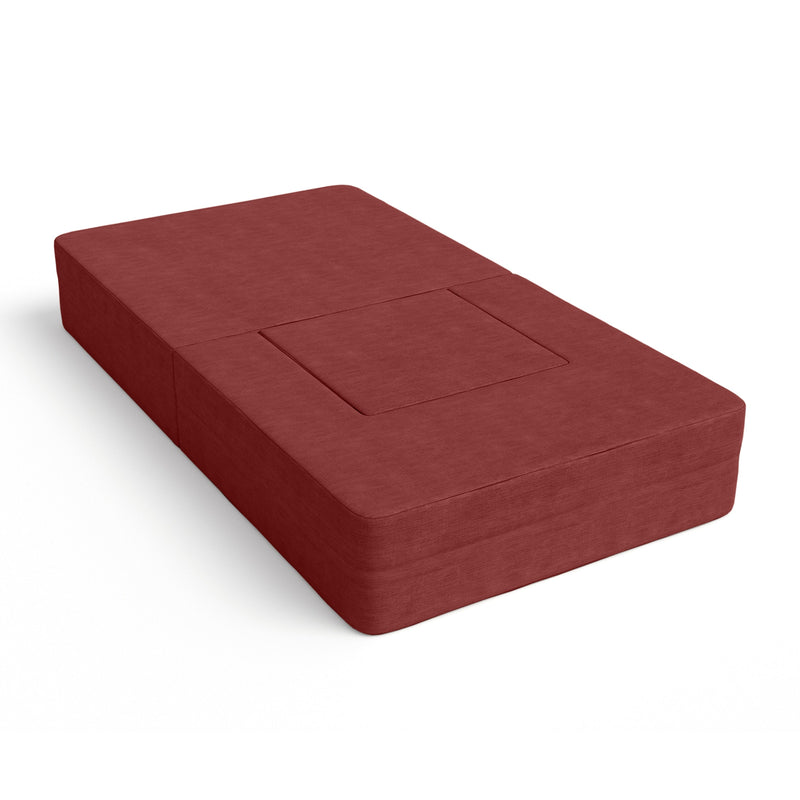Zipline Chair in Berry Microvelvet