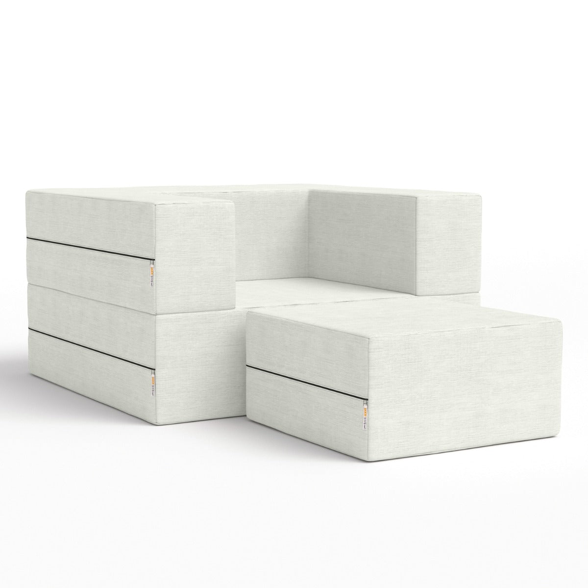 Zipline Velvet Sleeper Chair & Ottoman – Jaxx Living