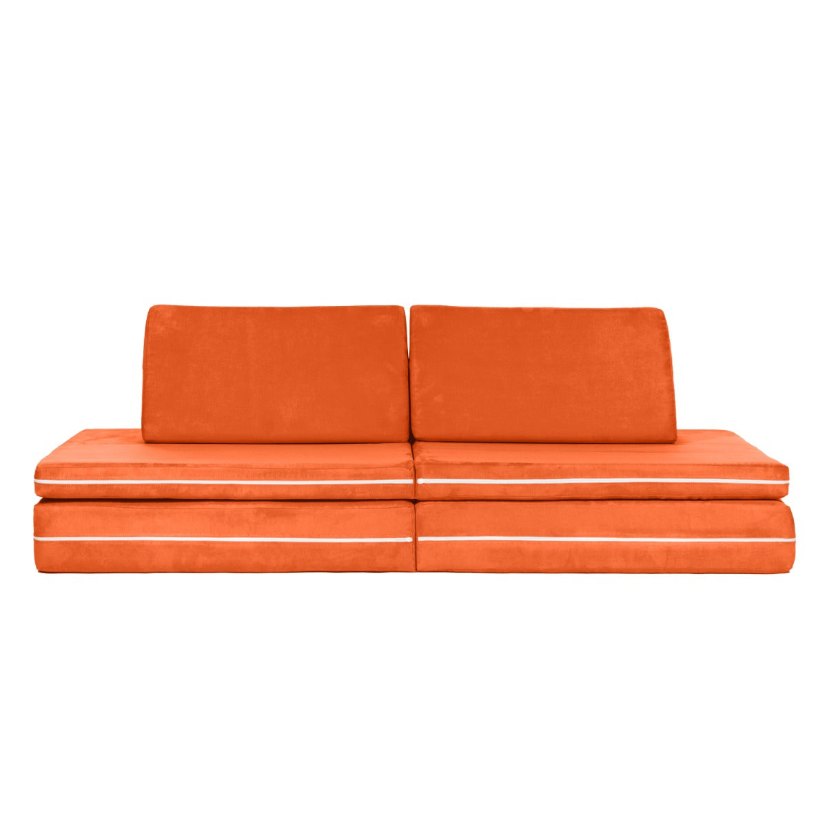 PlayScape in Orange Microsuede