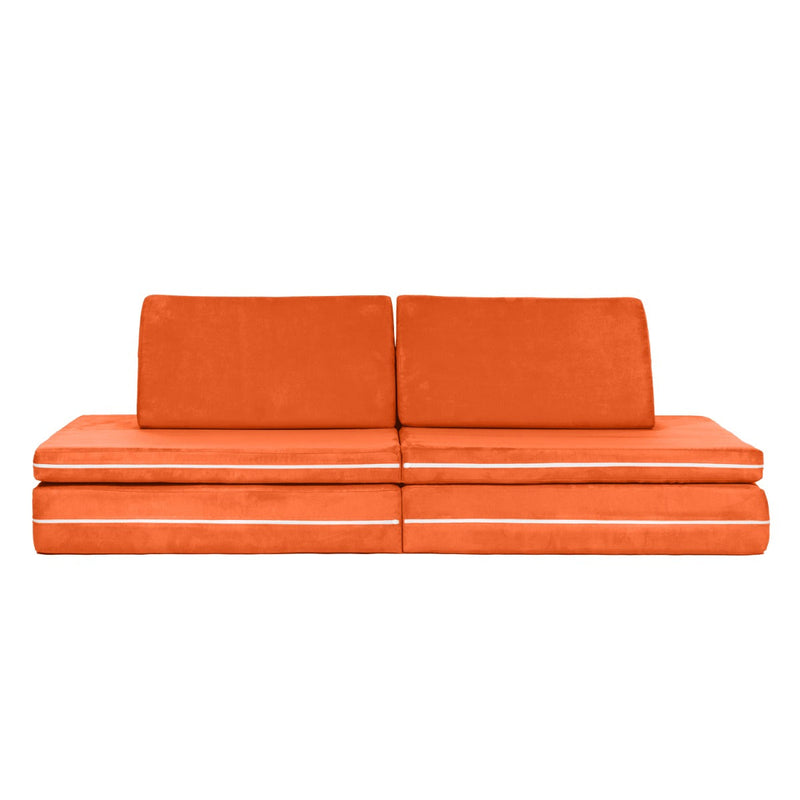 PlayScape in Orange Microsuede