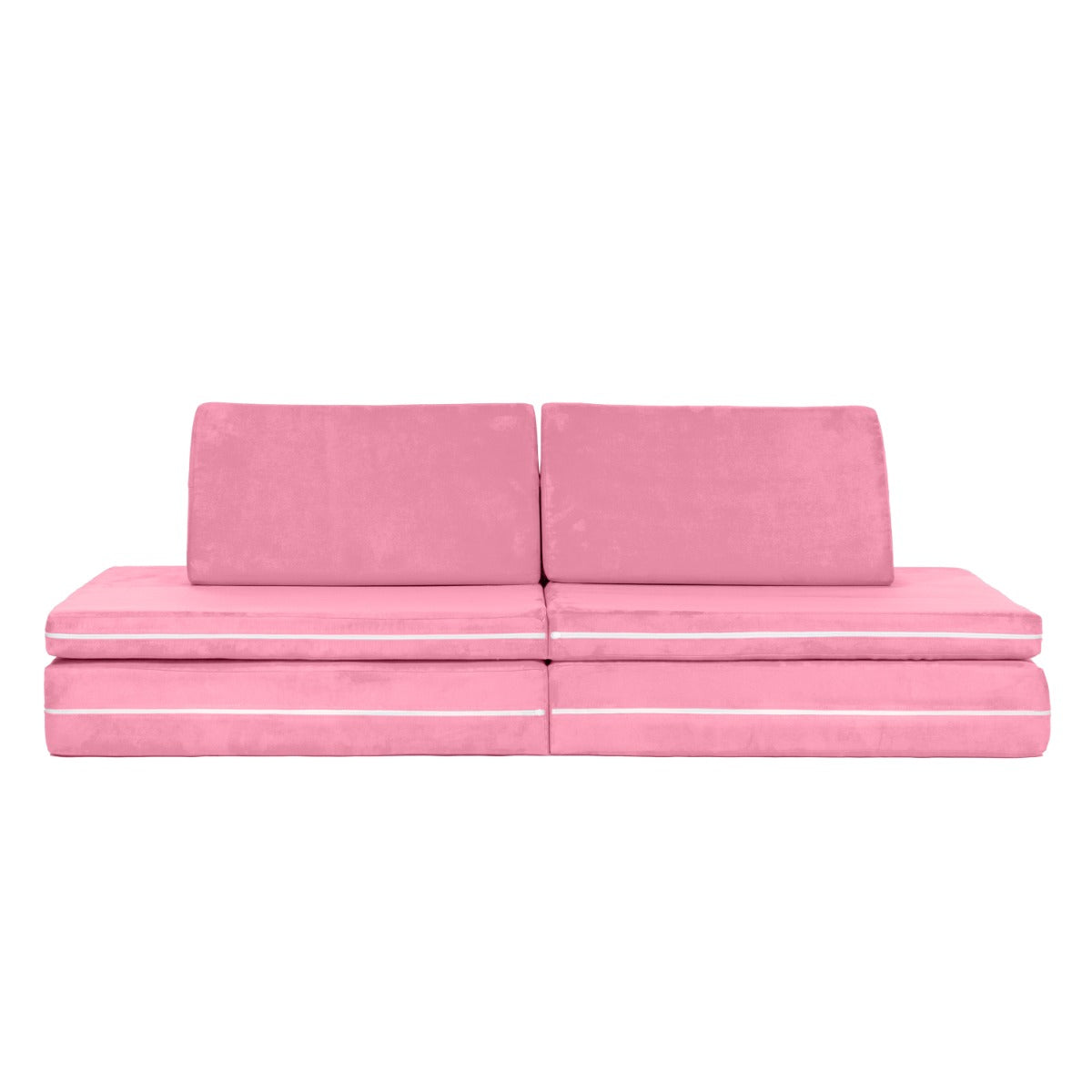 PlayScape in Pale Pink Microsuede